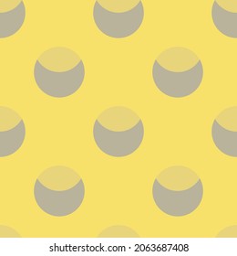 Seamless background pattern with colored circles.