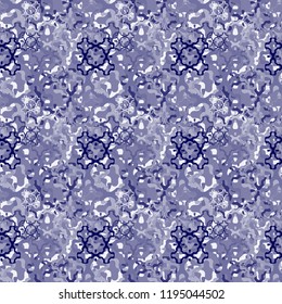 Seamless background pattern with colored varied squares.