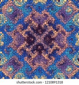 Seamless background pattern. Crackled grunge vintage surface. Vector image.