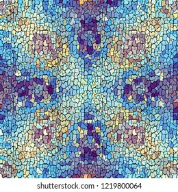 Seamless background pattern. Crackled grunge vintage surface. Vector image.