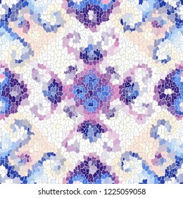 Seamless background pattern. Crackled grunge vintage surface. Vector image.