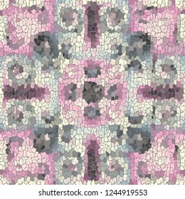 Seamless background pattern. Crackled grunge vintage surface. Vector image.