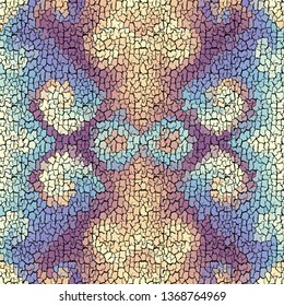 Seamless background pattern. Crackled grunge vintage surface. Vector image.