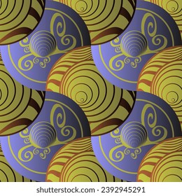 Seamless background pattern. Decorative geometric ornament. Can be used for wallpaper, pattern fills, web page background,surface textures.