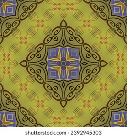 Seamless background pattern. Decorative geometric ornament. Can be used for wallpaper, pattern fills, web page background,surface textures.