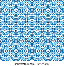 seamless background pattern designed by the Ottoman Empire