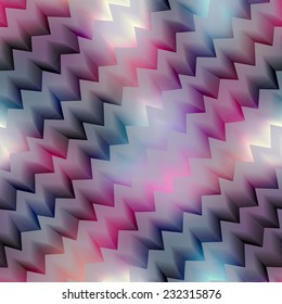 Seamless background pattern. Diagonal chevron on blur background