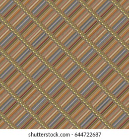 Seamless background pattern with diagonal colored pencils.