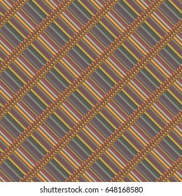 Seamless background pattern with diagonal colored pencils.