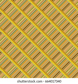 Seamless background pattern with diagonal colored pencils.