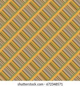 Seamless background pattern with diagonal colored pencils.