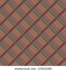 Seamless background pattern with diagonal colored pencils.