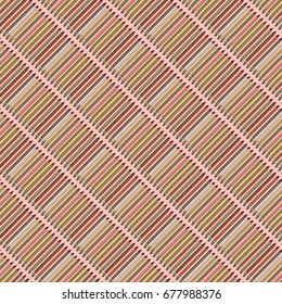 Seamless background pattern with diagonal colored pencils.