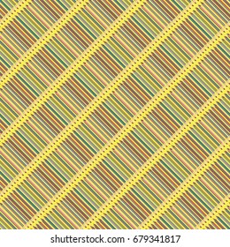 Seamless background pattern with diagonal colored pencils.