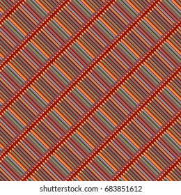 Seamless background pattern with diagonal colored pencils.