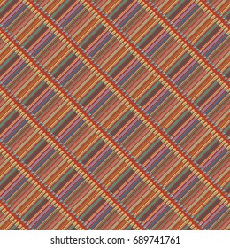 Seamless background pattern with diagonal colored pencils.