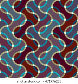 Seamless background pattern. Droplet geometric abstract pattern.