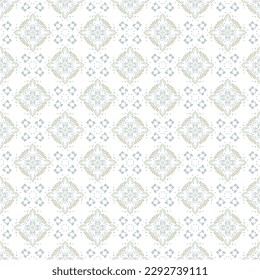 Patrón de fondo sin inconvenientes. Bordado en tela. Textura de mosaico. Tejiendo. Ornamento tradicional. Motivo tribal. Relación textil.