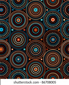 Seamless background pattern. Ethnic geometric pattern.