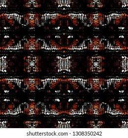 Seamless background pattern. Etnnic tribal pattern. Vector image