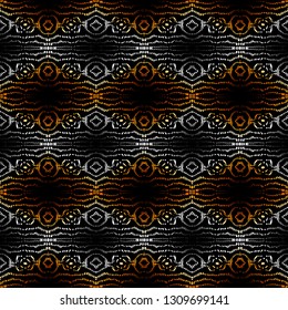 Seamless background pattern. Etnnic tribal pattern. Vector image