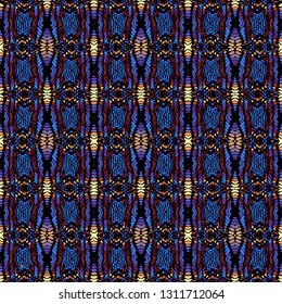 Seamless background pattern. Etnnic tribal pattern. Vector image