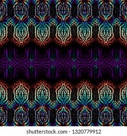 Seamless background pattern. Etnnic tribal pattern. Vector image