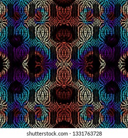 Seamless background pattern. Etnnic tribal pattern. Vector image