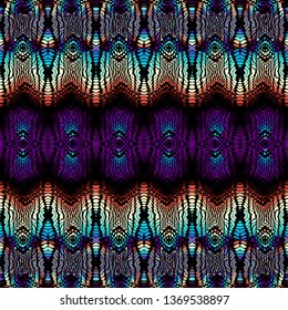 Seamless background pattern. Etnnic tribal pattern. Vector image