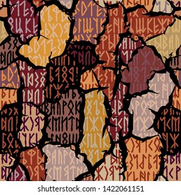 Seamless background pattern. Etnnic tribal pattern. Vector image