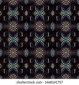 Seamless background pattern. Etnnic tribal pattern. Vector image