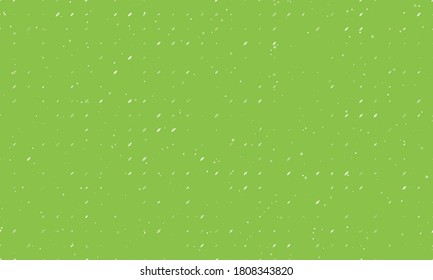 Seamless background pattern of evenly spaced white compass symbols of different sizes and opacity. Vector illustration on light green background with stars