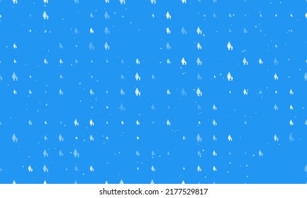 Nahtlose Hintergrundmuster einer gleichmäßig verteilten weißen Frau mit Kindersymbolen unterschiedlicher Größe und Deckkraft. Vektorgrafik auf blauem Hintergrund mit Sternen