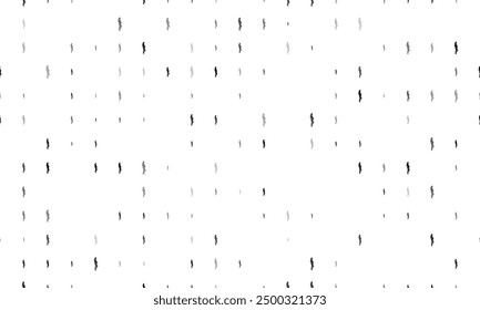 Seamless background pattern of evenly spaced black pregnant woman symbols of different sizes and opacity. Vector illustration on white background