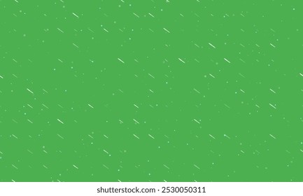 Seamless background pattern of evenly spaced white soldering iron symbols of different sizes and opacity. Vector illustration on green background with stars