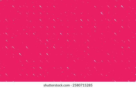 Seamless background pattern of evenly spaced white a screwdriver symbols of different sizes and opacity. Vector illustration on pink background with stars