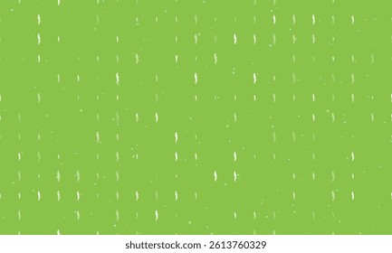 Seamless background pattern of evenly spaced white pregnant woman symbols of different sizes and opacity. Vector illustration on light green background with stars