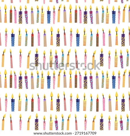 Seamless background. Seamless pattern. Festival pattern. Celebration pattern. Decorative pattern. Birthday decoration.