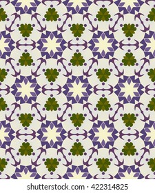 Seamless background, pattern with flowers