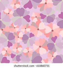 Seamless background, pattern with flowers