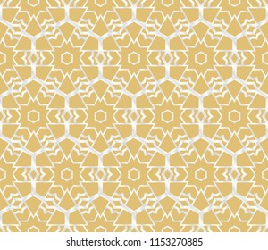 Seamless background pattern in geometric art-deco style. Vector illustration