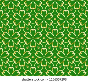 Seamless background pattern in geometric art-deco style. Vector illustration