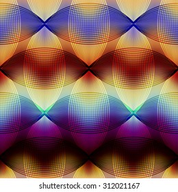 Seamless background pattern. Geometric pattern on blur chevron background.