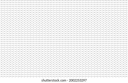 Seamless background pattern from geometric shapes. The pattern is evenly filled with black circles.  vector design