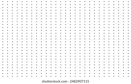 Seamless background pattern from geometric shapes. The pattern is evenly filled with black circles.  vector design