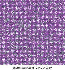 Seamless background pattern. Gradient squares in multiple colors. Muted purple, lavender, gray-blue, mauve, deep green. Modern vector illustration.