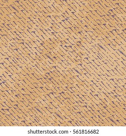 Seamless background pattern. Imitation of a abstract vintage lettering.