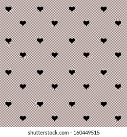 Seamless background pattern. Imitation of lace