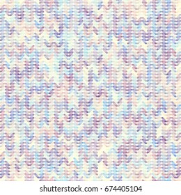 Seamless background pattern. Imitation of Sweater knitting with melange effect.