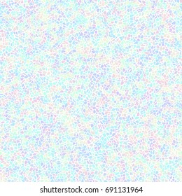 Seamless background pattern. Irregular decorative geometric mosaic art tile pattern from uneven broken pieces. Pastel colors